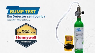 Bump Test Teste de Resposta em Detector de Gás sem bomba [upl. by Beyer3]