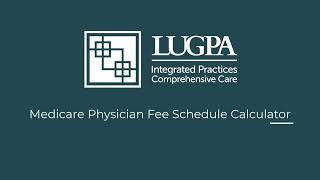 Medicare PFS Calculator Tutorial [upl. by Alyahc751]