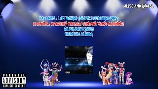 DAGames  Left Behind FNAFSL PAEC Song MLPG5 PMV Lyrics PAEC Warning⚠️ REUPLOAD [upl. by Annazor103]