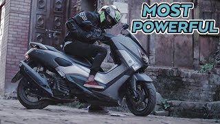 459900 ko scooter YAMAHA NMAX 155 REVIEW  NEPAL [upl. by Alsworth]