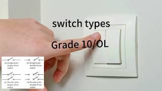 switch types grade 10 OL [upl. by Adnyc]