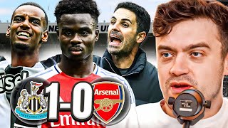 NEWCASTLE UNITED 10 ARSENAL REACTION [upl. by Noiz]