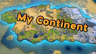 There is a certain joy to having your own continent in Civ 6  Maya [upl. by Leduar]