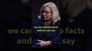 Congresswoman Liz Cheney RWyoming on the need to debate facts in a posttruth world [upl. by Annawik]