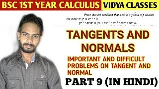 Tangents and normals part 9 [upl. by Merton885]