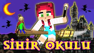 AREFİN KIZI SİHİR OKULUNA BAŞLADI 😱  Minecraft [upl. by Macleod]