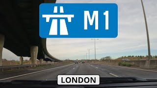 UK  M1 Motorway  Hyperlapse [upl. by Hakym]