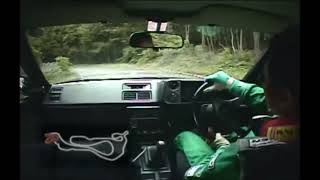 ONBOARD  Keiichi Tsuchiya  AMAZING Touge Run with AE86  tuned [upl. by Etiuqram647]