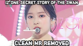 Clean MR Removed 쇼 음악중심 아이즈원 환상동화 IZONE Secret Story of the Swan 20200620 [upl. by Kcinom]