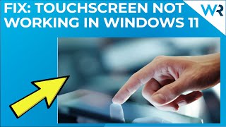 Windows 11’s touchscreen not working Here’s what to do [upl. by Anoniw]