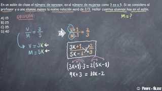 razones y proporciones problema 106 [upl. by Tasiana]