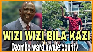 morara Kebaso at Dzombo ward kwale countyWIZI WIZI BILA KAZI RUTO LIES All the timeruto must go [upl. by Arvid225]