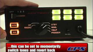 Axixtech 200 Watt Siren amp Light Controller [upl. by Yhtamit]