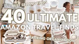 40 ULTIMATE AMAZON TRAVEL FINDS packing organization  amazon travel must haves  pack with me [upl. by Assille380]