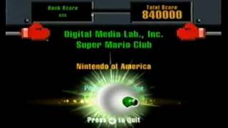 Punch Out Wii  Credits 990000 points Best 1016000 [upl. by Etteoj]