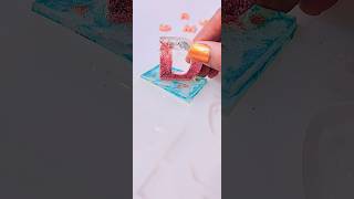 DIV Resin cute gift ideas viralvideo resin bts art drawing craft new shorts trending [upl. by Ajnos]