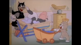 Tom and Jerry  Baby Puss 1943 [upl. by Troth]