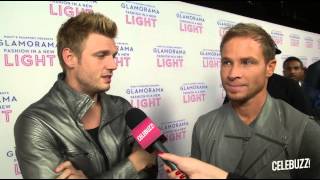 Brian Littrell and Nick Carter interviewed for Celebuzz [upl. by Aslam]