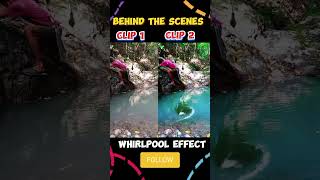 Behind the scenes whirlpool effect katupaktv funny trending comedy viralshort whirpool [upl. by Faletti]