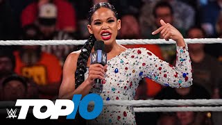 Top 10 Friday Night SmackDown moments WWE Top 10 Oct 27 2023 [upl. by Hnacogn]