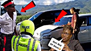 OMG Police Officers G0t Fr€d L00king Woman While On Duty😳Motorists Crash Distracted Using Phone [upl. by Ybroc]