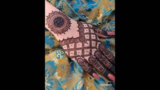 Eid Mehandi designs2024 ki best mehandi designsimple and stylish back hand mehandi mehndidesign [upl. by Lyndsey205]