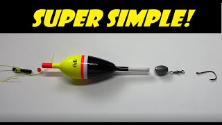 How to Rig a SLIP BOBBER for Trout EASYEFFECTIVE [upl. by Tollman346]