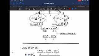 Lesson 213 Law of Sines [upl. by Eidderf880]