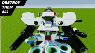 Combat Mech in Evertech Sandbox [upl. by Vachel]