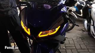 Yamaha R15 V3 Plus Drl Fleksibel 2mode Grade A Best Quality [upl. by Thielen]