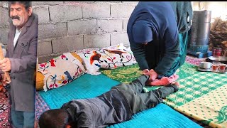 Grandmas kind hands to cure Mohammad Sadiq Good day Grandma [upl. by Yt]