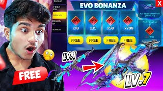 How To Max All Evo Gun Skins Free🔥 NEW EVO BONANZA EVENT  Free Fire New Event  FireEyes Gaming [upl. by Elatsyrc308]