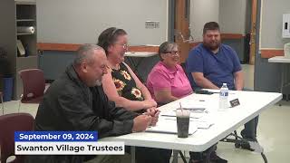 Swanton Village Trustees  09092024 [upl. by Balac]