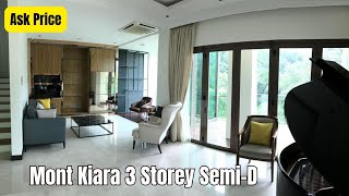 RM45 Mil Mont Kiara 3 Storey SemiD House [upl. by Roy]