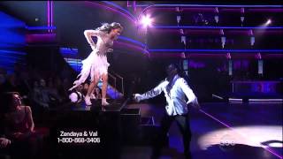 Zendaya amp Val DWTS Week 10  Supersize Freestyle [upl. by Dust]