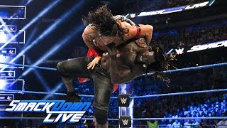 Shinsuke Nakamura vs RTruth SmackDown LIVE Aug 7 2018 [upl. by Verina]