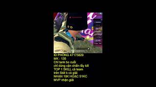 AO LÀNG FREE FIRE TRỰC TIẾP HÔM NAY TOP 1 LÀ CÓ GIẢI [upl. by Koenig981]