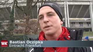 Interview mit Bastian Oczipka von Eintracht Frankfurt [upl. by Melinda]