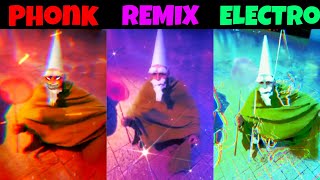 The Green Wizard Gnome Phonk vs Remix vs Electro All Version [upl. by Annij50]