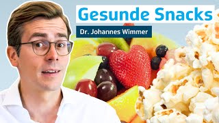 5 gesunde Alternativen für die beliebtesten Snacks  Dr Johannes Wimmer [upl. by Daegal]