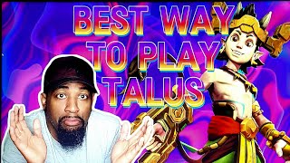 BEST WAY TO PLAY TALUS IN PALADINS [upl. by Gone]