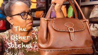 Dooney Chat•Other Satchels• Downsizing Snag dooneyandbourke handbags bags purse collection [upl. by Hoj219]