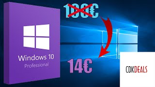 Comment acheter une clé Windows 10 Pro moins chère  Tuto [upl. by Ophelia82]