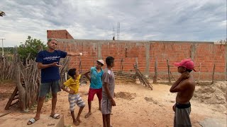 APÃ“S 1 MÃŠS O BRUTINHO MOSTROU COMO TÃ A CONSTRUÃ‡ÃƒO DA SUA CASA [upl. by Naneik]