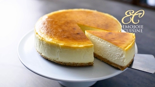 The Best New York Cheesecake Recipe  Emojoie Cuisine [upl. by Glaab]