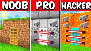 Breaking Into NOOB PRO HACKER Minecraft House [upl. by Odlo235]