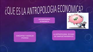 ANTROPOLOGIA ECONOMICA  ANTECEDENTES Y OBJETO DE ESTUDIOS DE LA ANTROPOLOGÍA ECONÓMICA [upl. by Suiravad409]