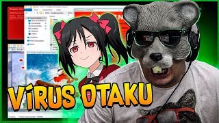 OS OTAKUS INVADIRAM MEU PC quotRENSENWAREquot  RATÃO VIRAL 💀 [upl. by Latsyk]