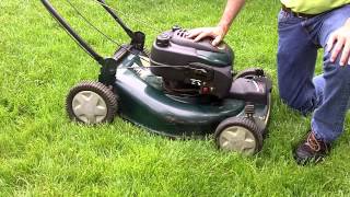 Mowing Height Setting Correct Mowing Height On Lawn Mower [upl. by Nonnair]