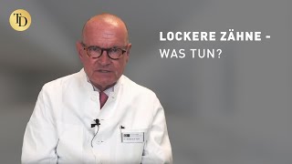 Parodontitis Was kann man tun wenn Zähne schon locker sind [upl. by Ritch691]